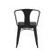 Flash Furniture Black Patio Club Chairs with Poly Resin Seats, 2PK 2-SB-T11C-BK-GG - alternate 10